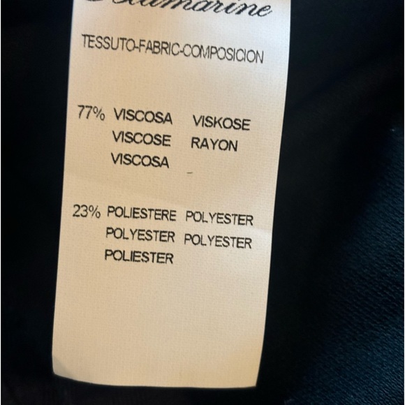 Blumarine Black Tuxedo Pants IT 40 - Picture 5 of 6